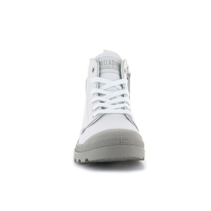 Bottes Palladium Pampa Hi Zip SL Femme Blanche | FR HWK906Y